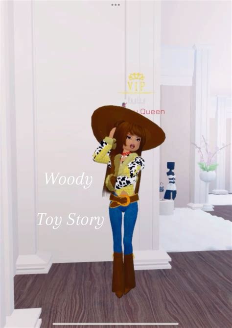 Doll Dti In 2024 Dress To Impress Woody Toy Story Dress