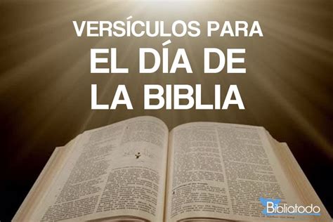 21 Versículos sobre el Día de la Biblia