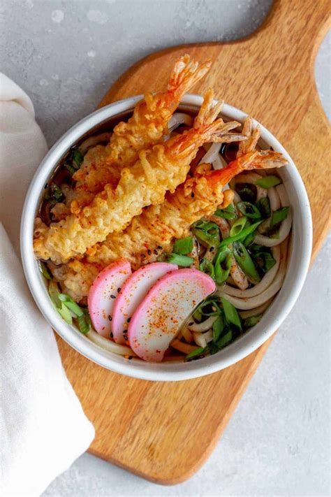 Tempura Udon Recipe Tempura Udon Tempura Udon Soup Recipe