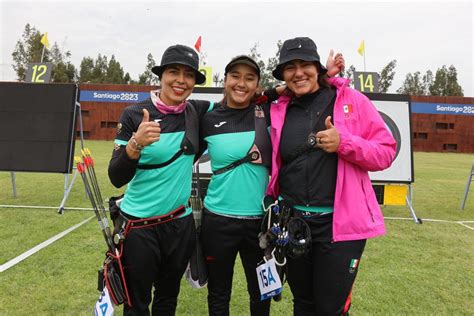 Equipo De Tiro Con Arco Femenil Avanza A La Final Y Apunta Al Oro