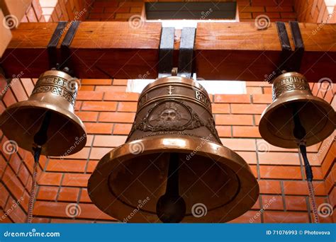 Religious Christian Bells Stock Image Image Of Monastery 71076993