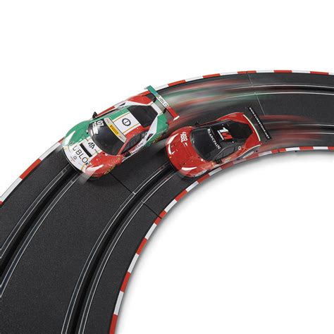 The Carrera Ferrari Slot Car Set - Hammacher Schlemmer