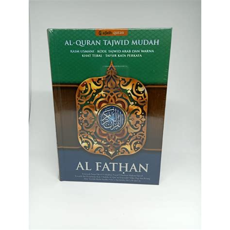 Jual Al Quran Terjemah Tajwid Warna Sedang Al Fathan A Shopee