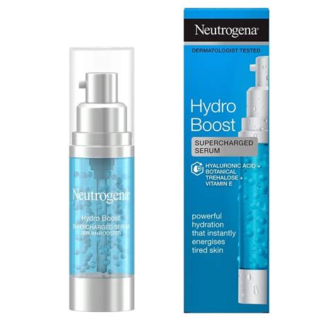 Shop Neutrogena Hydro Boost Supercharged Serum With Hyaluronic Acid And Trehalose For Dry Skin