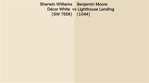 Sherwin Williams Décor White Sw 7559 Vs Benjamin Moore Lighthouse