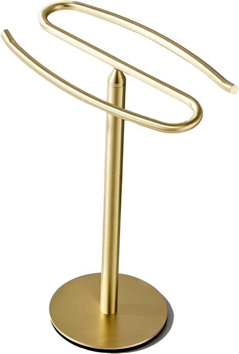 Amazon Gold Hand Towel Holder Stand Free Standing Towel Rack