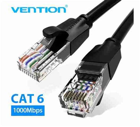 Vention Cat Utp Patch Cord Cable M Black Techspot Kenya