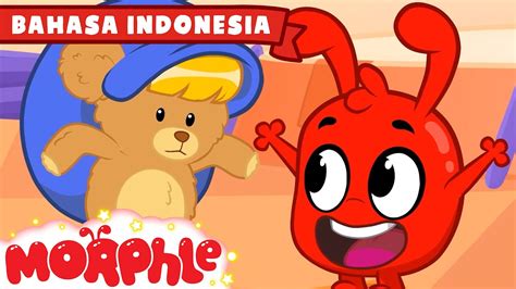 Boneka Beruang Dimana Mana Morphle Bahasa Indonesia Kartun Anak