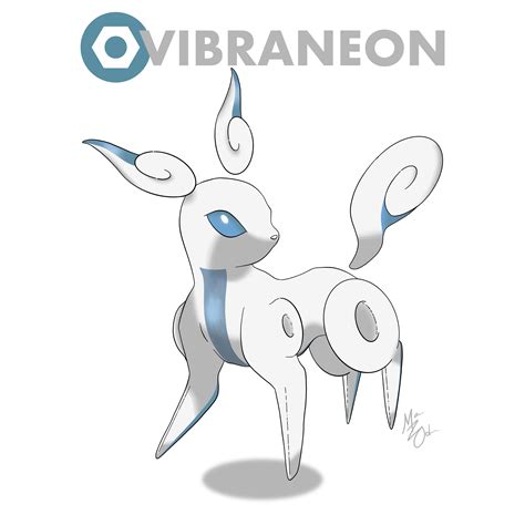 My Idea For A Steel Type Eeveelution Vibraneon Its A Bit Of A