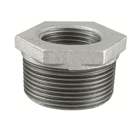 Bucha de Redução Galvanizada de 2 x 1 2 Hidrauconex