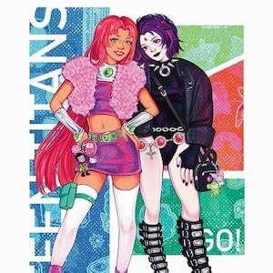 Teen Titans Naked Starfire Etsy