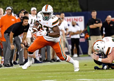 Miami Football Chosen By Transfer Rb Cody Brown Because He Fits Offense