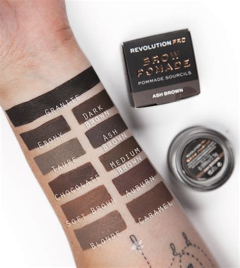 Buy Revolution Pro Brow Pomade Chocolate Maquillalia