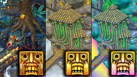 Temple Run Lost Jungle Lantern Festival Vs Temple Run Sky Summit Vs