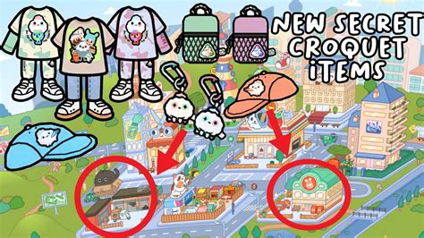 Toca Life World New Free Secret Croquet Items Ts😱🌍 Toca Boca New