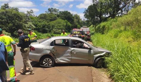 Anuncifacil Saída de Pista na BR 369 SAMU Atende Duas Vítimas em