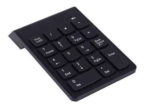 Teclado Mini Numérico Inalámbrico Usb 18 Teclas Notebook Pc Color del