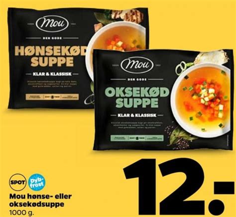 Mou Klar Klassisk Oksekødssuppe Netto februar 2023 Alle Tilbudsavis