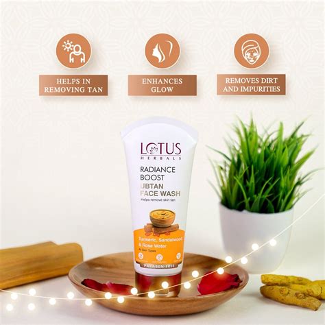 Radiance Boost Ubtan Facewash Duo Lotus Herbals