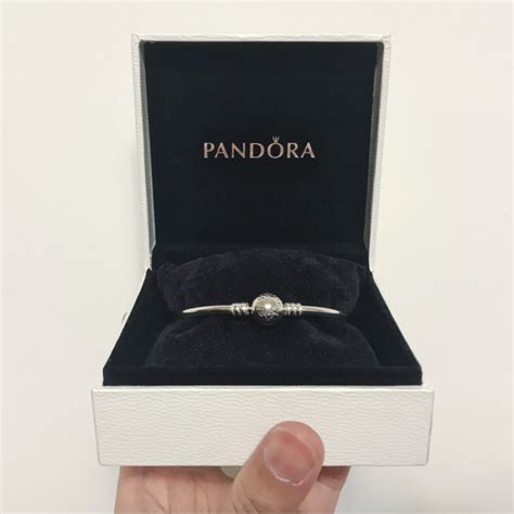 【全新】pandora 潘朵拉 手環 純銀經典款 蝦皮購物