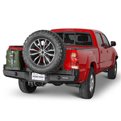 Full Width Front Bumper And Rear Bumper W Tire Carrier For 2005 2011