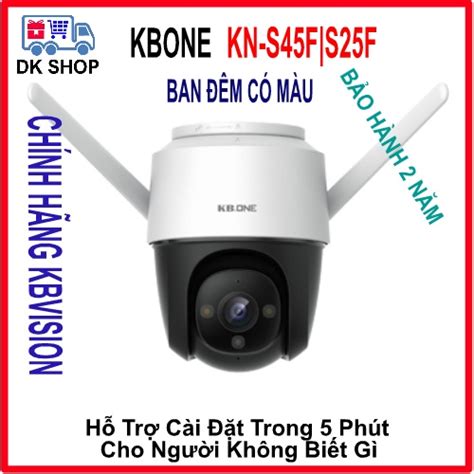 Camera Ip Wifi Kbvision Kbone Kn S F Mp Kn S F Mp Full