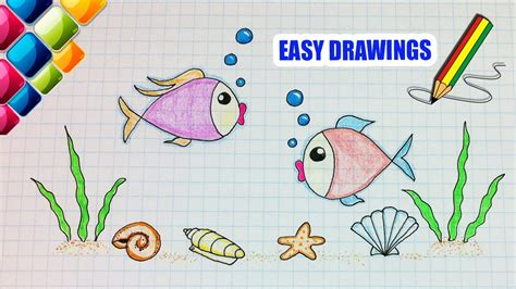 How To Draw A Sea Fish