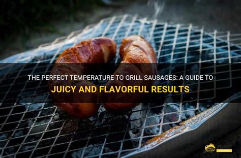 The Perfect Temperature To Grill Sausages A Guide To Juicy And Flavorful Results Shungrill