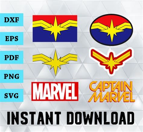 Captain Marvel Logo Vector at Vectorified.com | Collection of Captain ...