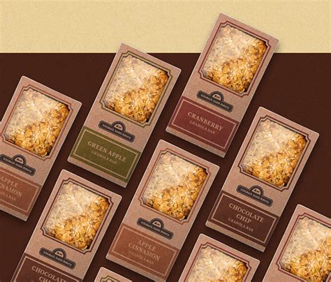 Sustainable Granola Bar Packaging Behance