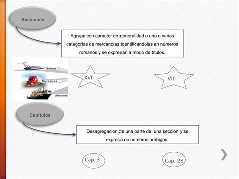 Mapa Conceptual Nomenclatura Arancelaria Ppt