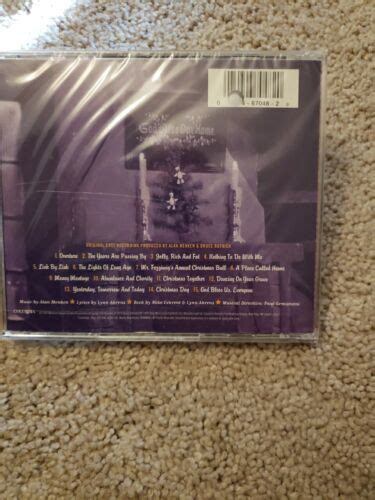 A Christmas Carol Original Cast Recording By Alan Menken Lynn Ahrens