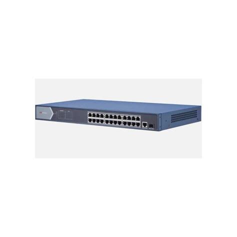 Switch POE 24 1 Porta RJ45 1 Porta SFP 400W HIKVISION 301801380