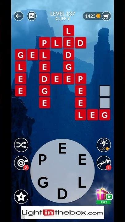 Wordscapes Level 137 Youtube