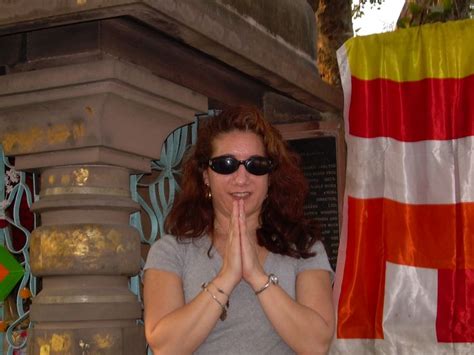 Serena Jade At Sarnath India Where Buddha Gave His First Sermon