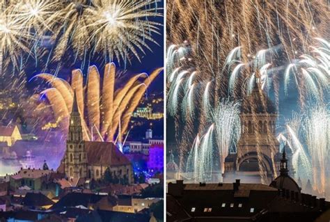 E Fain La Cluj Galerie Foto Cu Artificiile Lansate La Cluj Napoca De