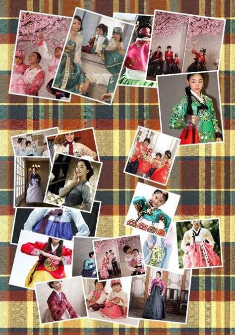 Hanbok Collage Korea Korean Hanbok Peculiar Invite Your Friends