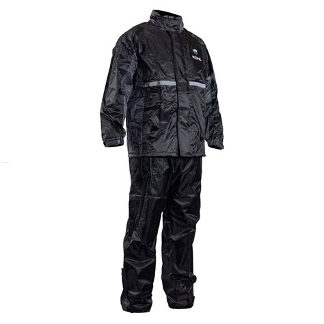 Traje impermeable para motociclista Negro KOHL Tienda Moto Rider México