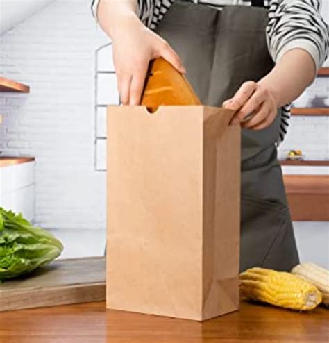 Brown Rectangular Kraft Paper Bag For Grocery Capacity 2 Kg At Rs 2