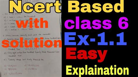 Ncert Class Chapter Ex With Solution Easy Explaination Ch