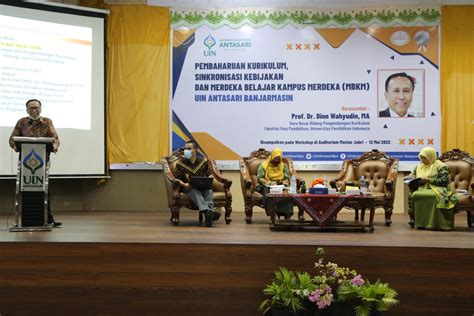 Uin Antasari Gelar Workshop Pembaharuan Kurikulum Sinkronisasi