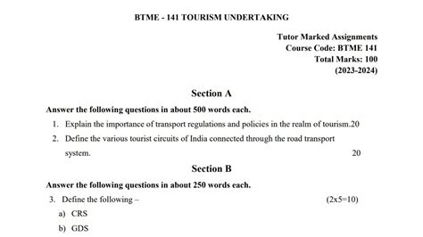 BTME 141 Solve Assignment English Medium July 2023 January 2024