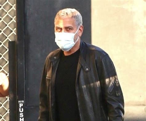 George Clooney demonstrates how to use a Flowbee on Jimmy Kimmel Live!