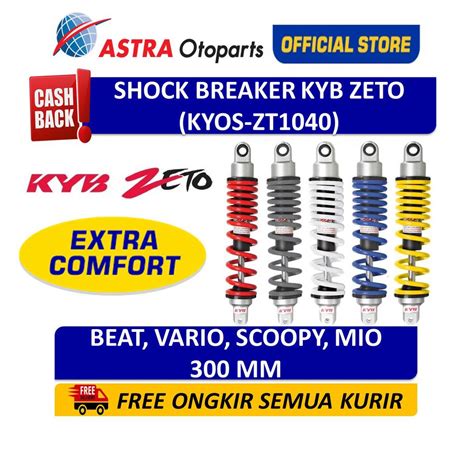 Jual Shock Absorber Kayaba Zeto Kyos Zt Mio Vario Beat Scoopy