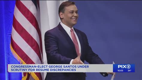 Congressman Elect George Santos May Have Fabricated Parts Of Resume