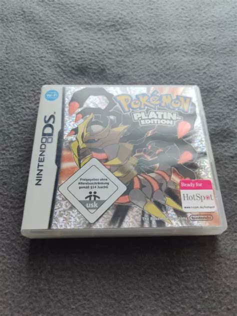 Pok Mon Platinum Edition Nintendo Ds Nds Gioco Eur