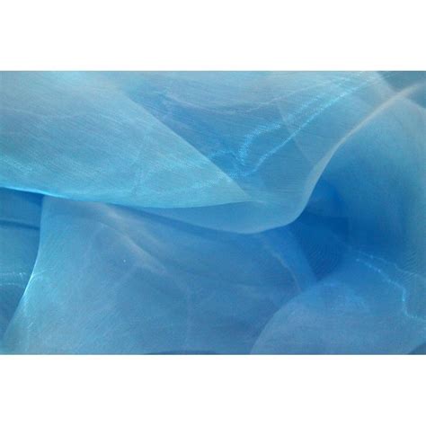 40 Yds Organza Fabric Roll Aqua Blue Organza Fabric Fabric