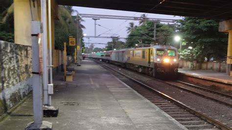 New Delhi Trivandrum Kerala Sf Express Skipping Pnq Hauled By