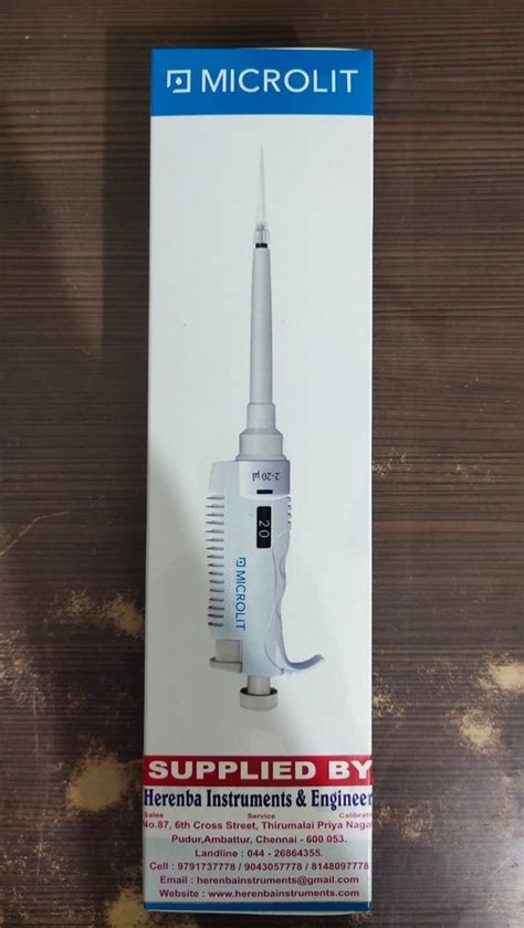 Micropipette Fully Autoclavable Single Multi Channel With Fixed