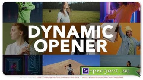 Videohive Dynamic Smooth Opener Project For After